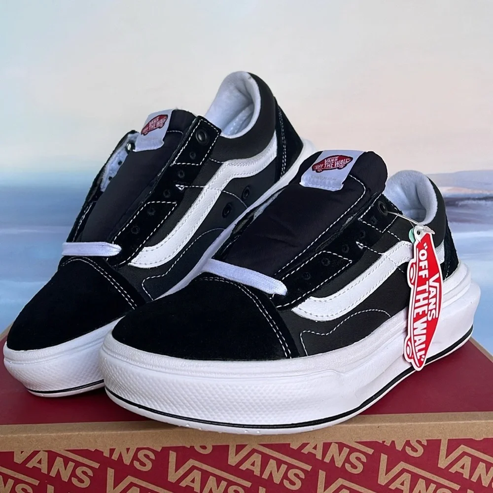 Vans WMNS Oid Skool Over Black/White VN0A7Q5EBA2 Sneakers Platforms